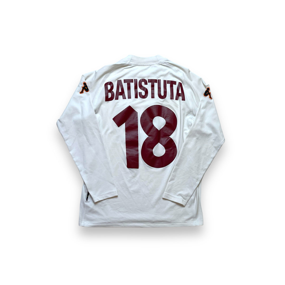 【NEW】【バティストゥータ】【大きなサイズ】ASローマ(2000/01) AS Roma Home 2000/01 Batistuta #18 (M) | eBay
