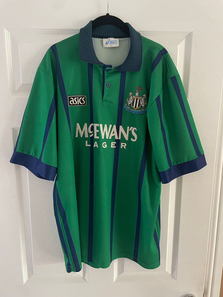 NEWCASTLE UNITED 1994/95 THIRD FOOTBALL SHIRT (XL)