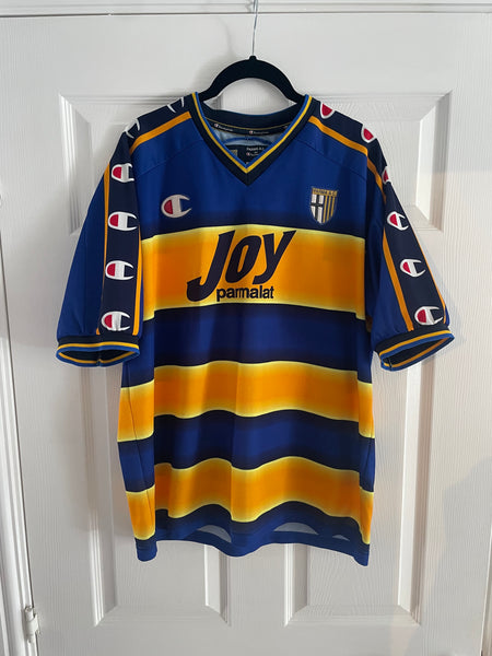 PARMA 2001/02 HOME FOOTBALL SHIRT (M)