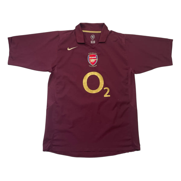 ARSENAL 2005/06 HOME FOOTBALL SHIRT (L)
