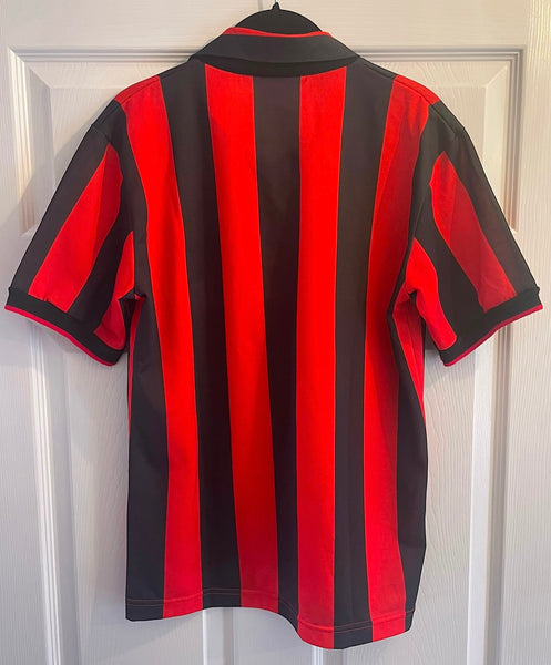 AC MILAN 1990/92 HOME FOOTBALL SHIRT (S)