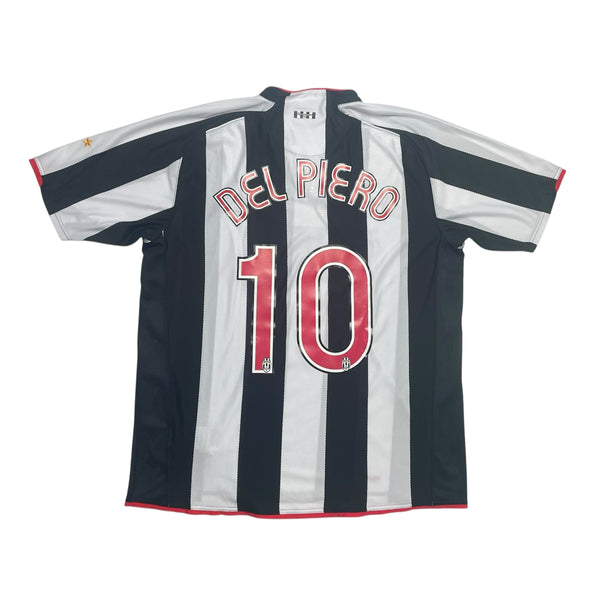 JUVENTUS 2007/08 HOME FOOTBALL SHIRT ‘DEL PIERO #10’ (XXL)