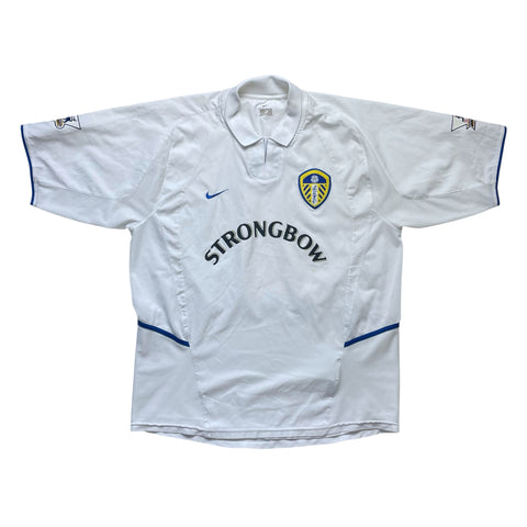 LEEDS UNITED 2002/03 HOME FOOTBALL SHIRT (XL)