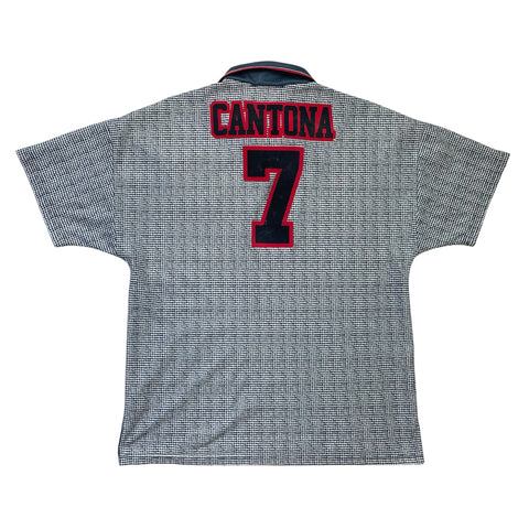 MANCHESTER UNITED 1995/96 AWAY FOOTBALL SHIRT ‘CANTONA #7’ (L)