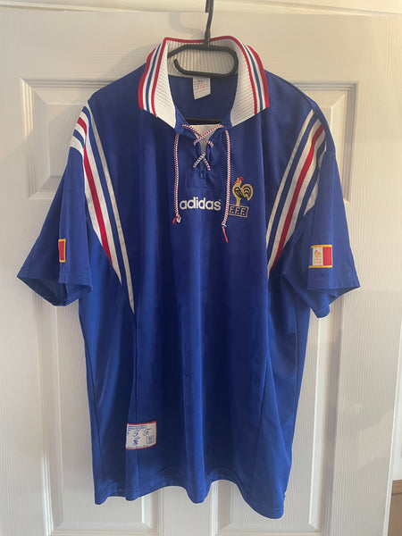 FRANCE 1996/98 HOME FOOTBALL SHIRT (XXL)