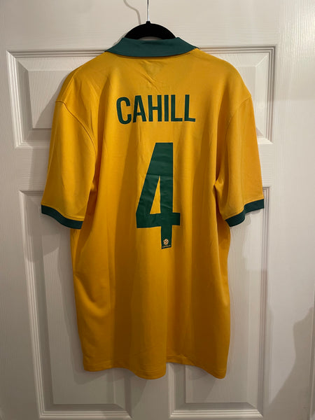 AUSTRALIA 2014/15 HOME FOOTBALL SHIRT ‘CAHILL #4’ (M)