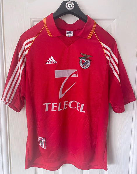 BENFICA 1998/99 HOME FOOTBALL SHIRT ‘NUNO GOMES #21’ (L)