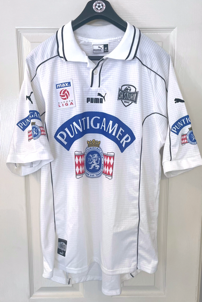 STURM GRAZ 1999/00 HOME FOOTBALL SHIRT (XL)