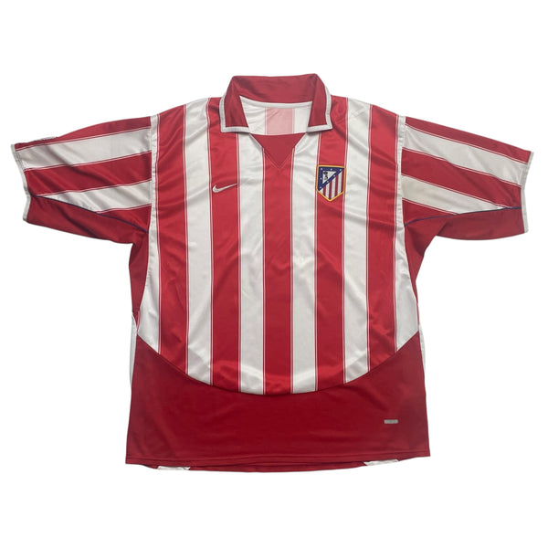 ATLETICO MADRID 2003/04 HOME FOOTBALL SHIRT ‘TORRES #9’ (XL)
