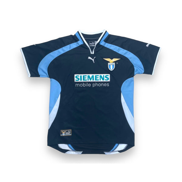 LAZIO 2000/01 AWAY FOOTBALL SHIRT ‘RAVANELLI #32’ (M)