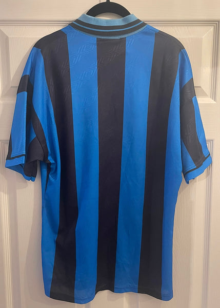 INTER MILAN 1994/95 HOME FOOTBALL SHIRT (M)