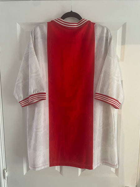 AJAX 1996/97 HOME FOOTBALL SHIRT (XL)
