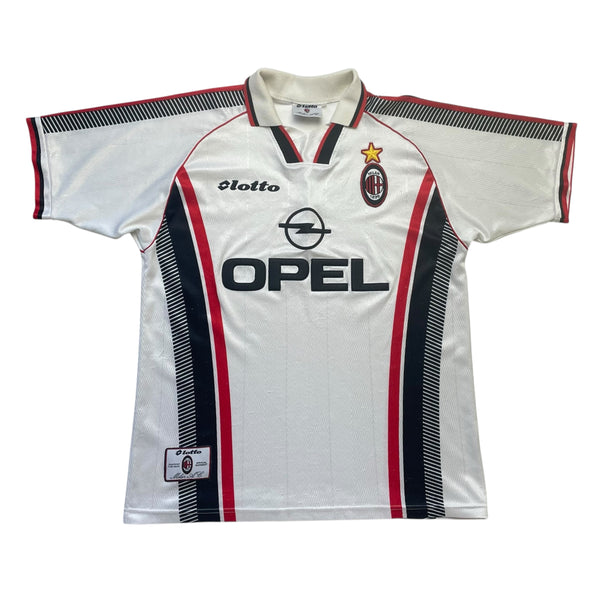 AC MILAN 1997/99 AWAY FOOTBALL SHIRT (L)