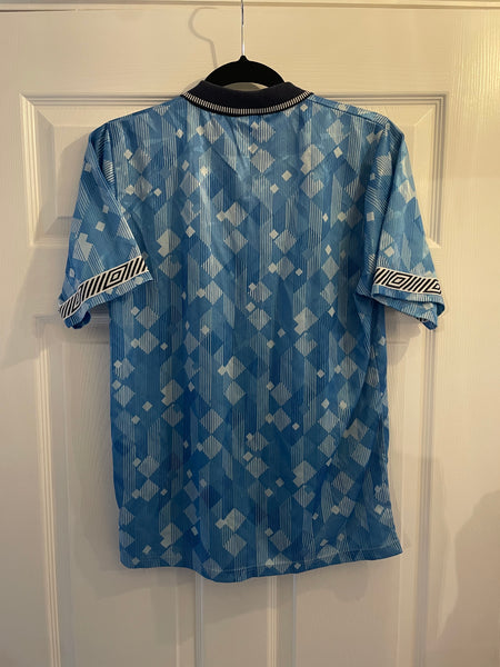 ENGLAND 1990/92 THIRD FOOTBALL SHIRT (S)