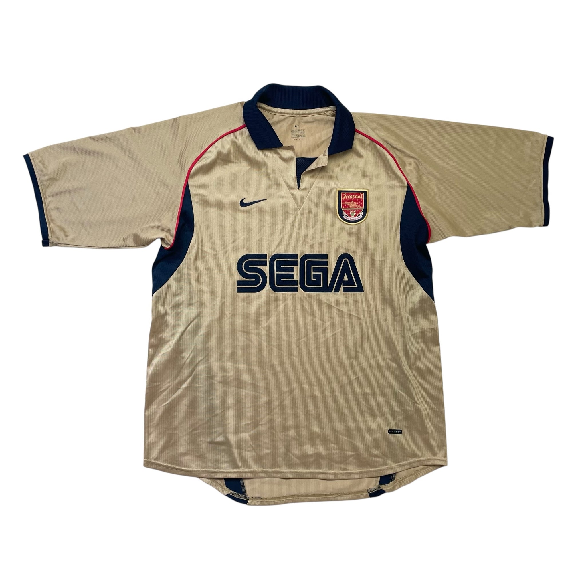 ARSENAL 2001/02 AWAY FOOTBALL SHIRT (L)