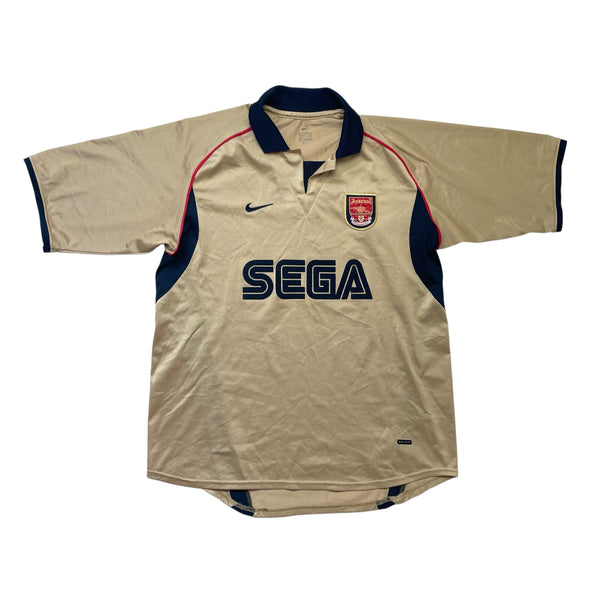 ARSENAL 2001/02 AWAY FOOTBALL SHIRT (L)