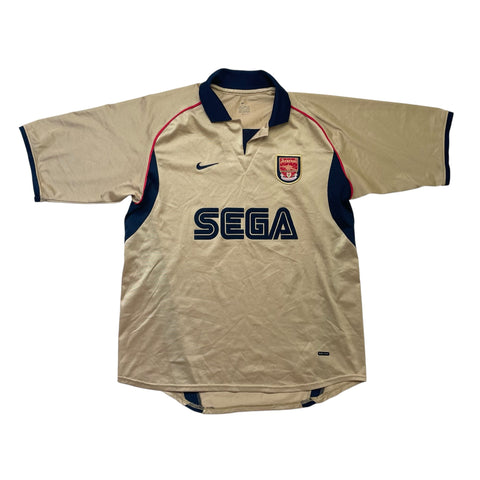 ARSENAL 2001/02 AWAY FOOTBALL SHIRT (L)