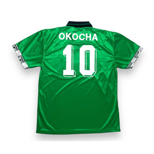 NIGERIA 1994/96 HOME FOOTBALL SHIRT ‘OKOCHA #10’ (XL)