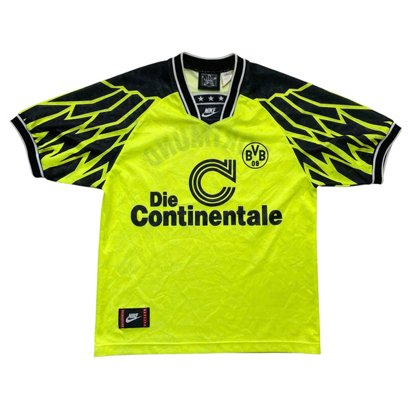 BORUSSIA DORTMUND 1994/95 HOME FOOTBALL SHIRT (M)