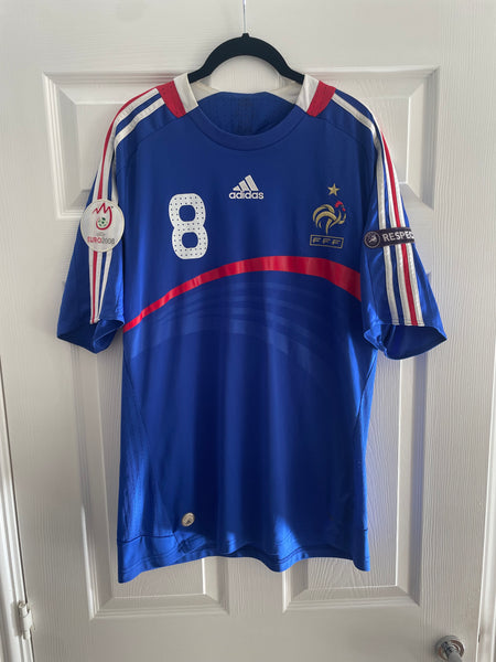 FRANCE 2008/09 HOME FOOTBALL SHIRT ‘ANELKA #8’ (L)