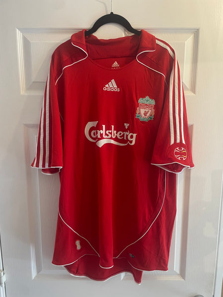 LIVERPOOL 2006/08 HOME FOOTBALL SHIRT ‘TORRES #9’ (XXL)