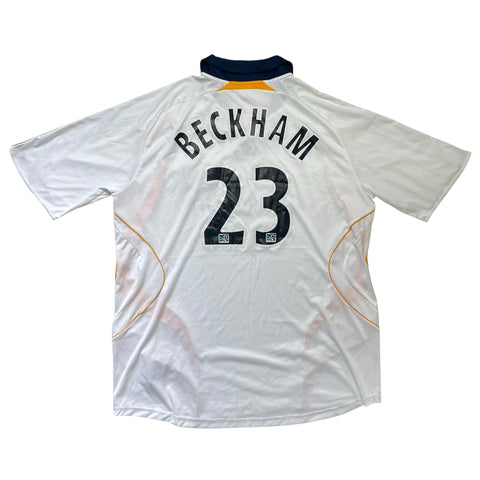(MLA GALAXY 2007/08 HOME FOOTBALL SHIRT ‘BECKHAM #23’ (XXL)