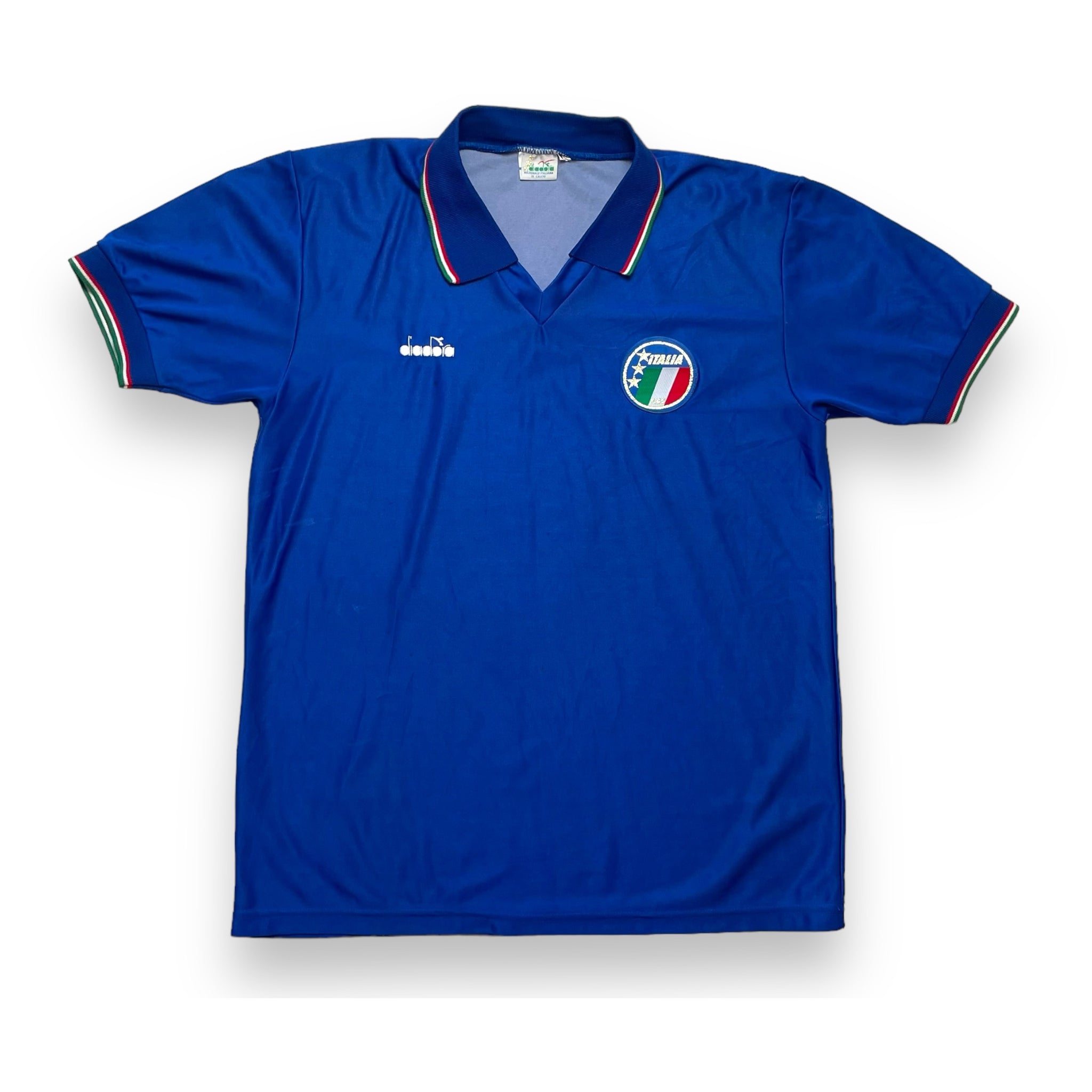 ITALY 1986/90 HOME FOOTBALL SHIRT (L)