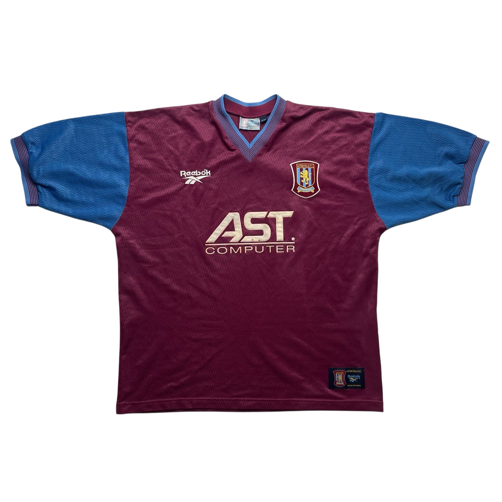 ASTON VILLA 1997/98 HOME FOOTBALL SHIRT (XL)