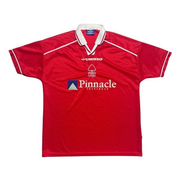 NOTTINGHAM FOREST 1998/00 HOME FOOTBALL SHIRT (XL)