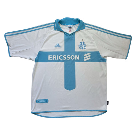 MARSEILLE 2000/01 HOME FOOTBALL SHIRT (XL)