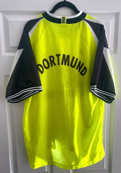 BORUSSIA DORTMUND 1995/96 HOME FOOTBALL SHIRT (XL)