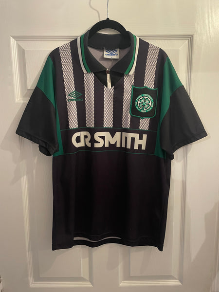 CELTIC 1994/96 AWAY FOOTBALL SHIRT (M)