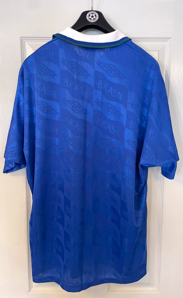 BRAZIL 1991/93 AWAY FOOTBALL SHIRT (XL)