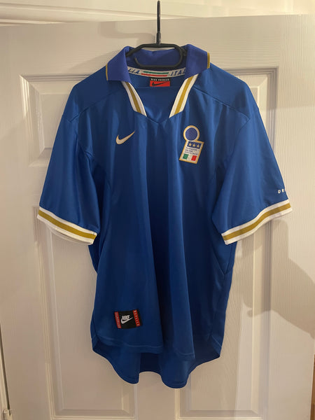 ITALY 1996/97 HOME FOOTBALL SHIRT (L)