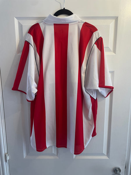 ATLETICO MADRID 2001/02 HOME FOOTBALL SHIRT (XL)