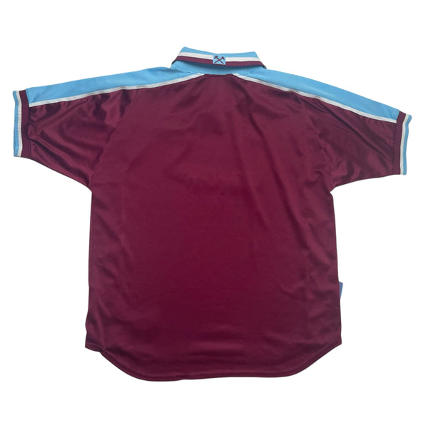 WEST HAM UNITED 1999/01 HOME FOOTBALL SHIRT (XL)