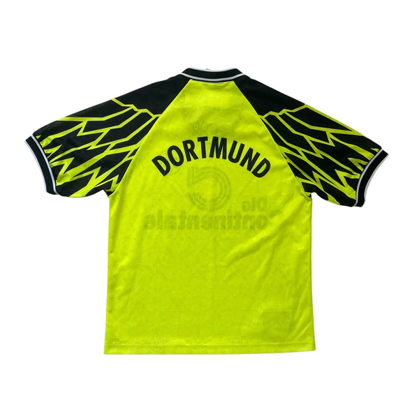 BORUSSIA DORTMUND 1994/95 HOME FOOTBALL SHIRT (M)
