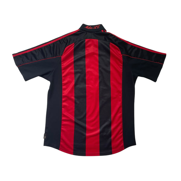 AC MILAN 2000/02 HOME FOOTBALL SHIRT (L)