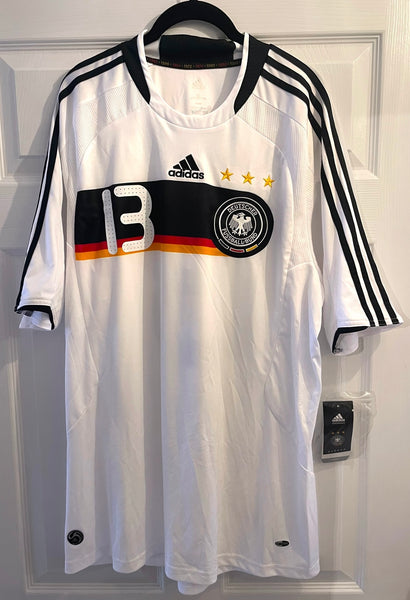 GERMANY 2008/09 HOME FOOTBALL SHIRT ‘BALLACK #13’ *BNWT* (XL)