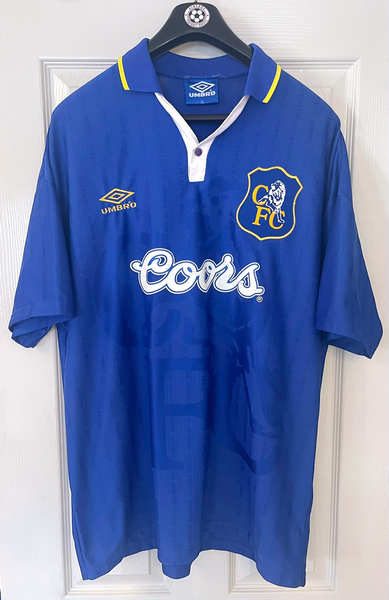 CHELSEA 1995/97 HOME FOOTBALL SHIRT (XL)