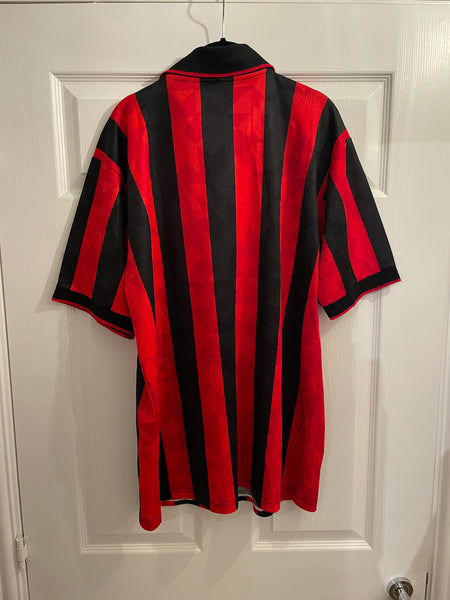 AC MILAN 1994/95 HOME FOOTBALL SHIRT (XXL)