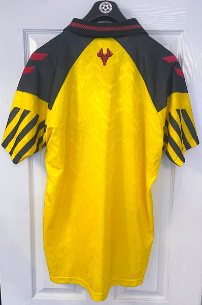 WATFORD 1992/93 HOME FOOTBALL SHIRT (XXL)