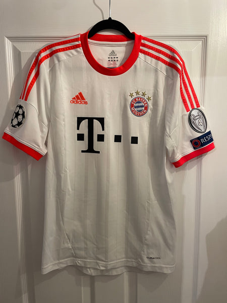 BAYERN MUNICH 2012/13 CL AWAY FOOTBALL SHIRT ‘KROOS #39’ (M)