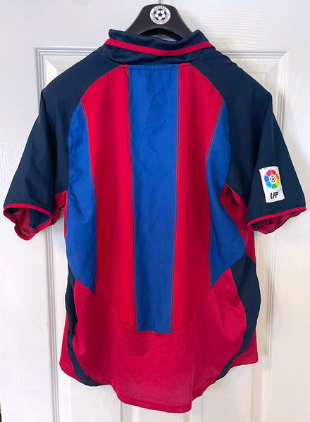 BARCELONA 2003/04 HOME FOOTBALL SHIRT (S)