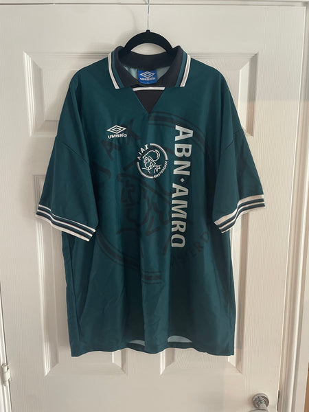 AJAX 1995/96 AWAY FOOTBALL SHIRT (XL)