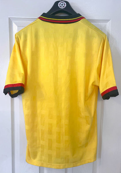 WATFORD 1989/91 HOME FOOTBALL SHIRT (M)