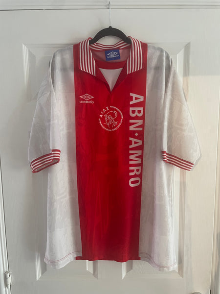 AJAX 1996/97 HOME FOOTBALL SHIRT (XL)