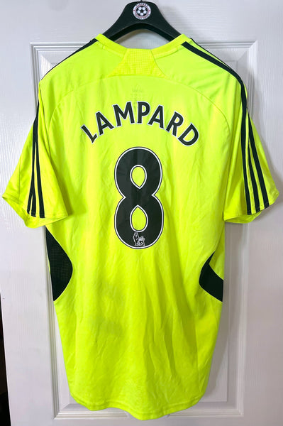 CHELSEA 2007/08 AWAY FOOTBALL SHIRT ‘LAMPARD #8’ (L)