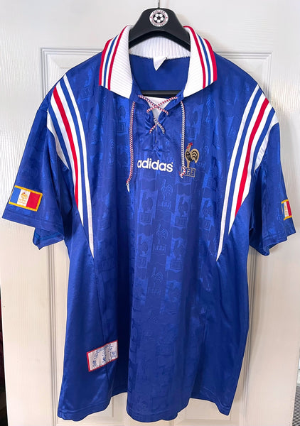 FRANCE 1996/98 HOME FOOTBALL SHIRT (XL)
