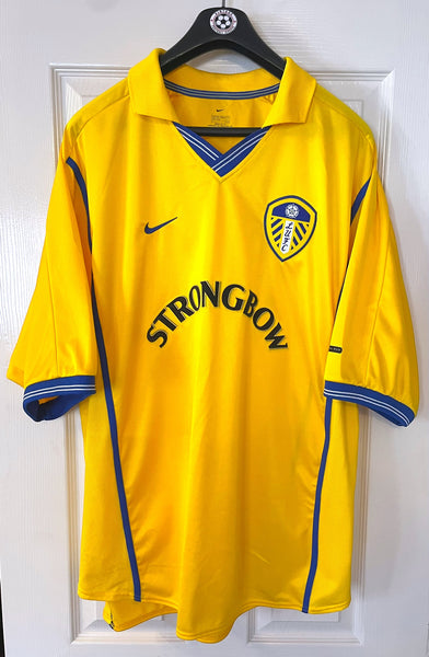 LEEDS UNITED 2000/01 AWAY FOOTBALL SHIRT (XXL)